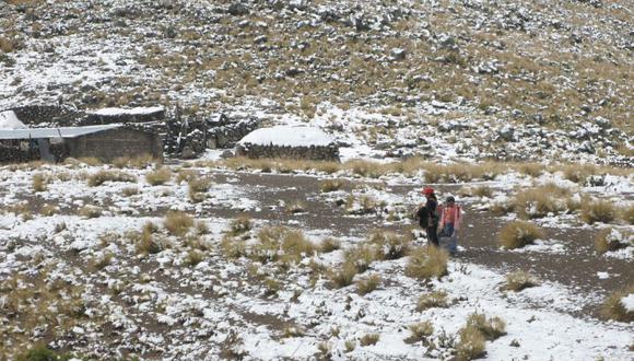Senamhi advierte de un descenso de temperatura nocturna en más de 100 distritos de seis regiones del Perú. (Foto: USI)