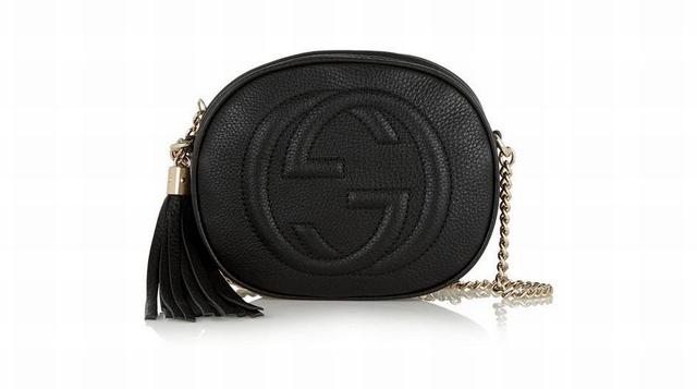 Un mini bag de Gucci Soho  de cuero texturizado cuyo valor es de 535 euros en  Net-a-Porter (Foto: Telegraph)