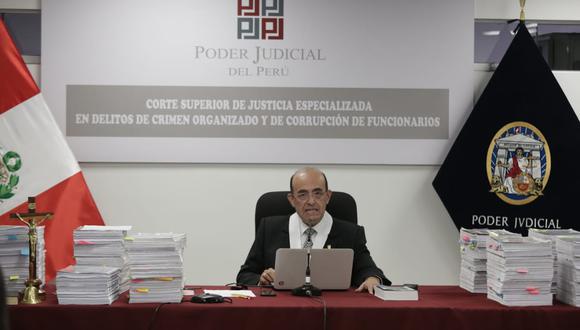 El juez Víctor Zúñiga Urday tomó esta decisión tras revisar los relatos de la Fiscalía.  (Foto: GEC)