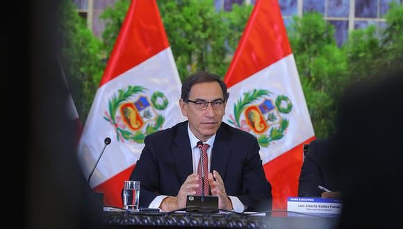 El presidente Martín Vizcarra se reúne con los gobernadores regionales en Lima. (Foto: Presidencia)