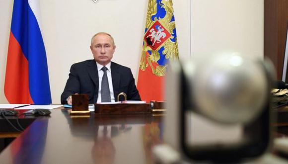 El presidente ruso, Vladimir Putin, anunció a principios de agosto que la vacuna Sputnik V de su país había sido aprobada. (Foto: EPA)