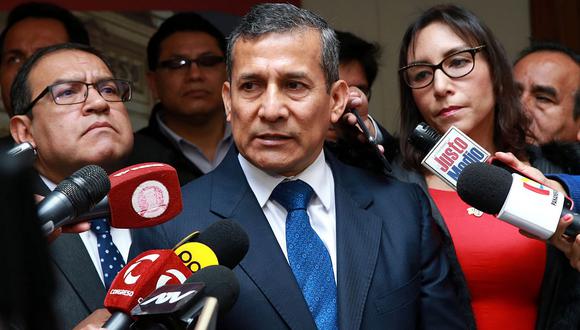 Ollanta Humala resaltó que filtración de declaraciones es "ilegal". (Foto: GEC)