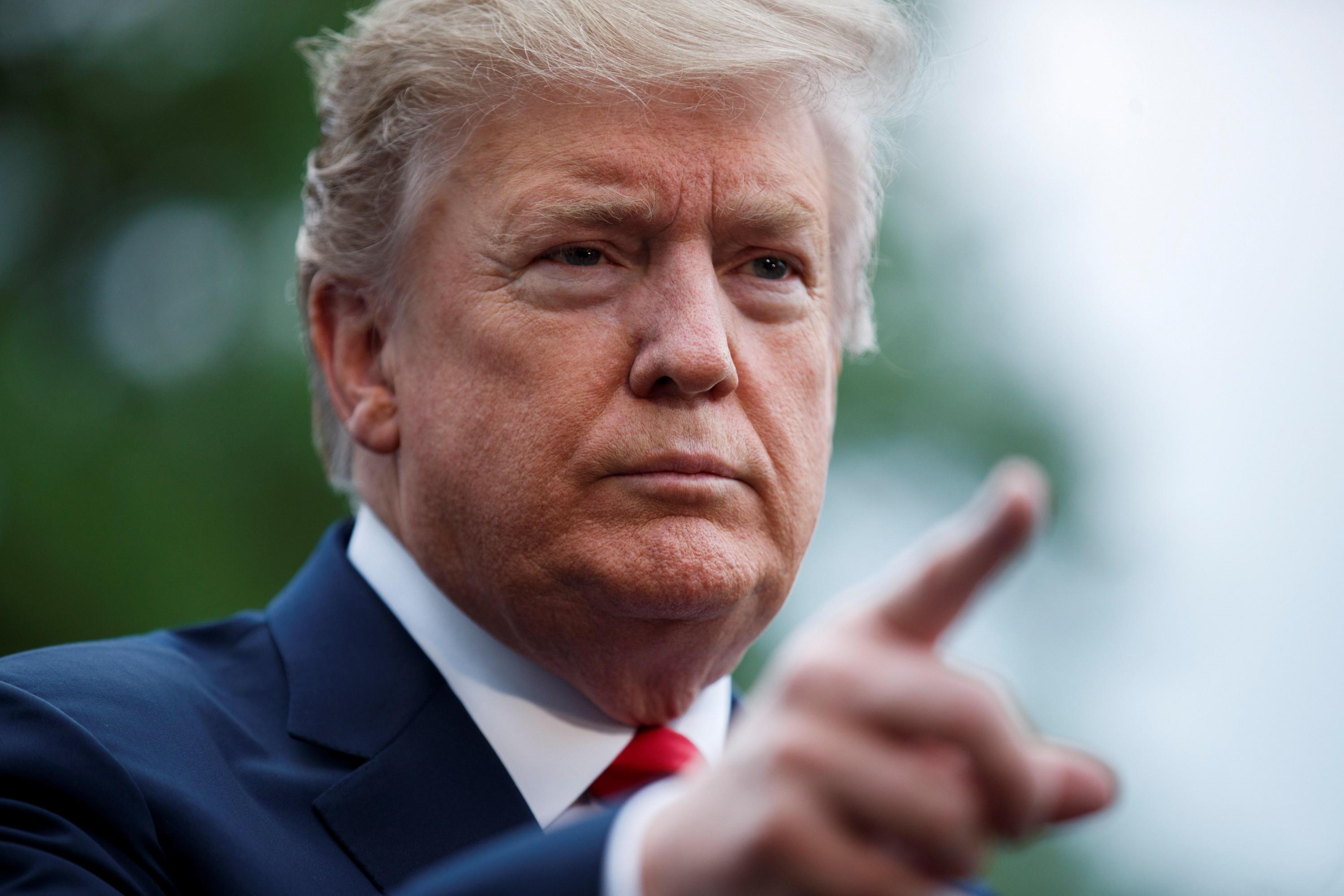 El mandatario, que desde que asumió el poder en 2017 ha aumentado la presión contra el régimen de Maduro, prometió a los venezolanos el apoyo de EE.UU.&nbsp;(Foto: EFE)