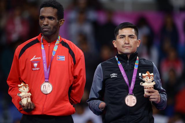 William Fernández: Medalla de bronce en para taekwondo. (Foto: Jesus Saucedo / GEC)