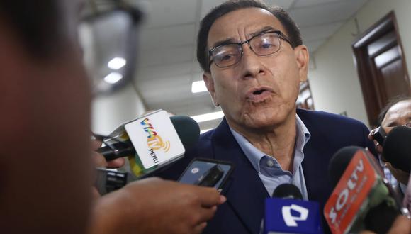 Abogado de Martín Vizcarra negó haber escuchado los audios de las presuntas coordinaciones. Foto: Panamericana