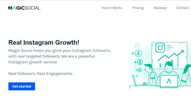 FOTO 2 | 2. Magic Social
Si quieres ir un paso más adelante que tu competencia o quieres emular otros perfiles de Instagram que admiras, Magic Social es una gran forma de hacerlo. Magic Social es una herramienta que te permite monitorear la actividad de otro perfil en Instagram. La plataforma incluye varios servicios como análisis de la competencia, comparaciones uno a uno y métricas de alcance e interacción. Es una gran herramienta para ayudarte a construir audiencias similares a las de tus compañeros o competidores.