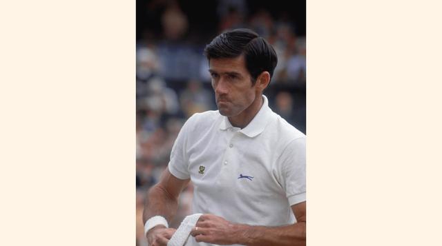 Ken Rosewall nació en 1934 en Australia, y hasta 1968, con más de 40 años de edad, seguía entre los diez tenistas más grandes del mundo. Rosewall jugó 16 finales de Grand Slam y ganó ocho. (Foto: Getty)