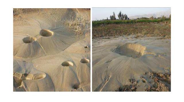 El tercer factor fue que se presentó una licuación o licuefacción de suelos, un fenómeno en el cual los terrenos pierden su firmeza y fluyen como líquidos como resultado de los esfuerzos provocados en ellos. “La licuefacción es capaz de desplazar, hundir 