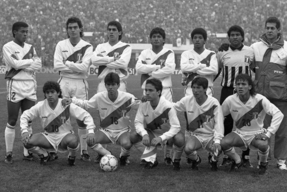 Diadora. La marca italiana vistió a la Selección Peruana entre los años 1991 a 1992. (Foto: GEC Archivo Historico)