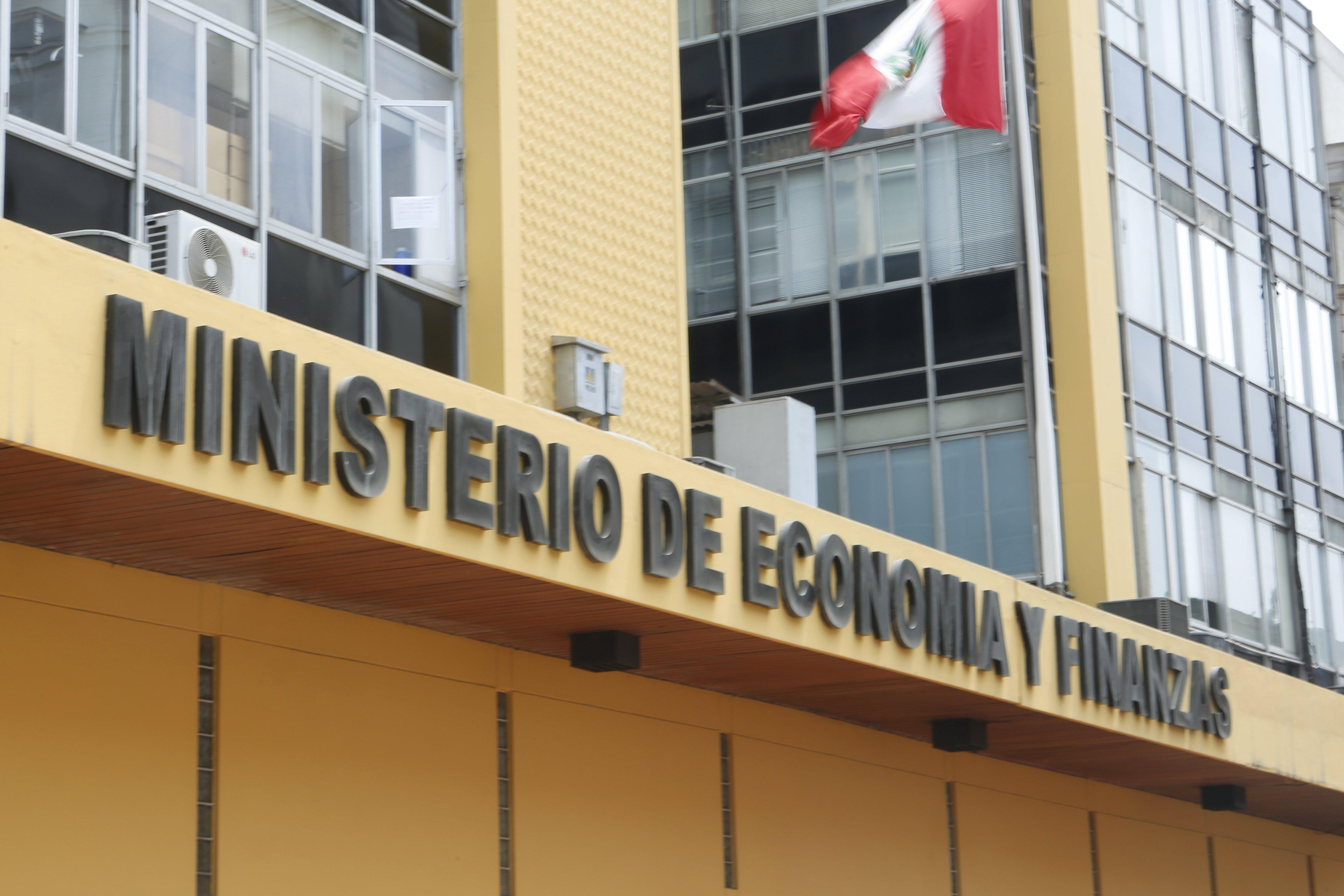 Ministerio de Economía y Finanzas. (Foto: GEC)