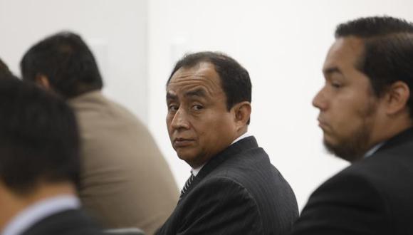 Gregorio Santos insistió en su inocencia en el juicio.