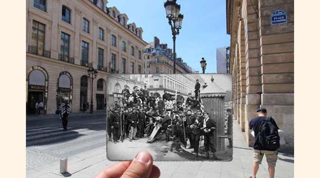 LA COMUNA DE PARÍS, PLACE VENDÔME EN MAYO DE 1871