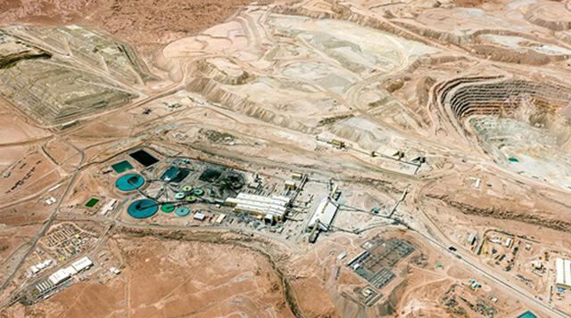 3. La mina Collahuasi será desplazada al tercer puesto, según cálculos realizados por la gigante China Minmetals.