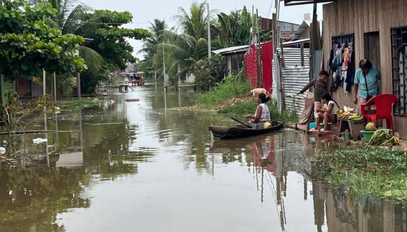 Ucayali en emergencia por fuertes lluvias, informó el Indeci.  (Foto: Andina)