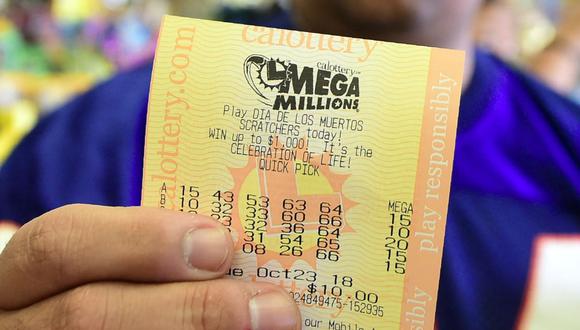 Mega Millions es un juego de lotería multiestatal que podría cambiarle a la vida a cualquiera en Estados Unidos (Foto: AFP)