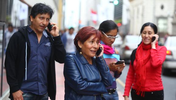Osiptel remarcó que ha tomado tal decisión ante los pedidos formulados por diversos sectores para que se modifique el cronograma del bloqueo de un millón de celulares. (El Comercio)