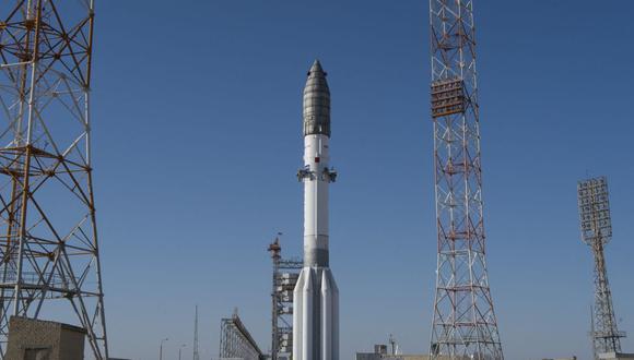 Una imagen del cohete ruso Protón. (Foto: AFP PHOTO / ESA / STEPHANE CORVAJA)