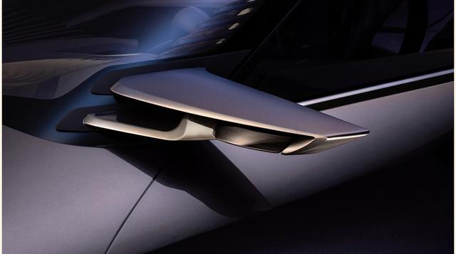 Al igual que otros conceptos SUVs actuales, el Lexus UX viene con cámaras en lugar de espejos exteriores, dándole una aerodinámica más eficiente. (Foto: Megaricos)