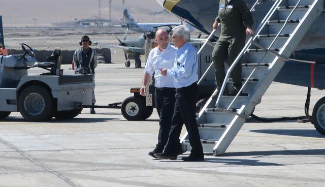 Piñera cambia de avión rumbo a Cúcuta por desperfecto técnico. (Foto: EFE)