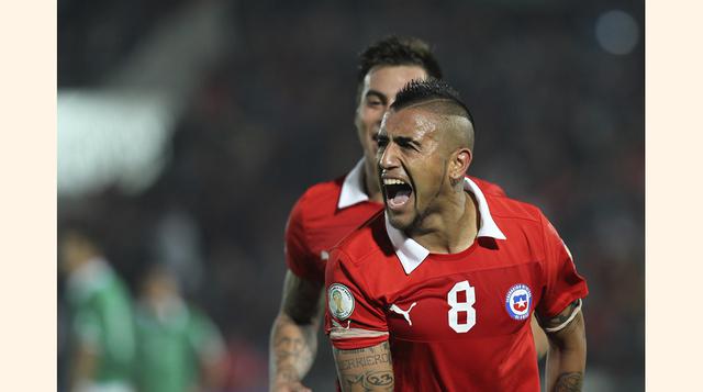 Chile ha intervenido en nueve mundiales. En el de 1962, organizado en ese país quedó en tercer lugar, y en 1930 fue quinto. Jugará en Río el esperado partido con España. (Foto: Getty Images)