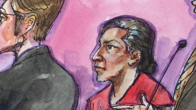 El juez de la Corte de San Francisco, Thomas S. Hixson, rechazó este jueves el pedido de la defensa del expresidente Alejandro Toledo para que salga en libertad bajo fianza. (Ilustración: Vicky Behringer / Reuters)