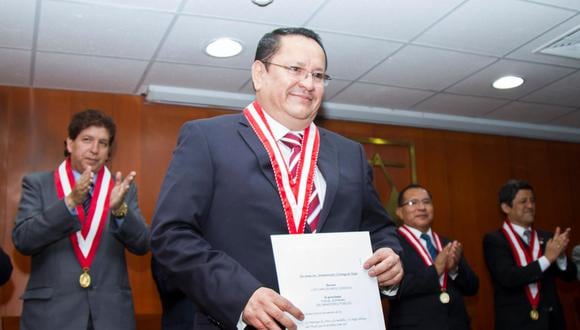 Luis Arce Córdova es el representante del Ministerio Público ante el pleno del JNE desde julio del 2016. (Foto: CNM)