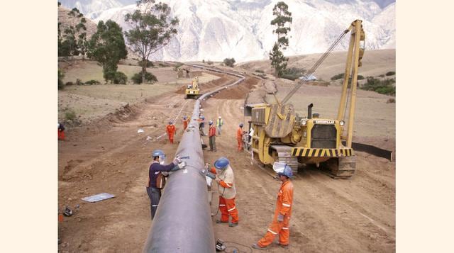 La construcción del ducto de 730 kilómetros desde la planta de Malvinas, en Camisea hasta el City Gate en Lurín (Lima), demandó una inversión de US$ 1,700 millones.