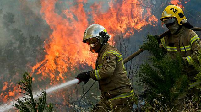 Históricamente, en Chile más del 90% de incendios forestales son provocados por la acción humana.  (Foto: AP)