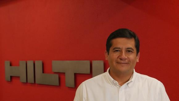 El CEO de Hilti Perú, Ricardo Poveda. (Foto: difusión).