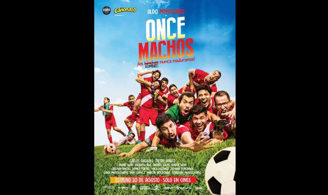Foto 24 | Once Machos, de Aldo Miyashiro, tuvo 804,852 espectadores en nueve semanas en cartelera. Fecha de estreno 10/08/17.