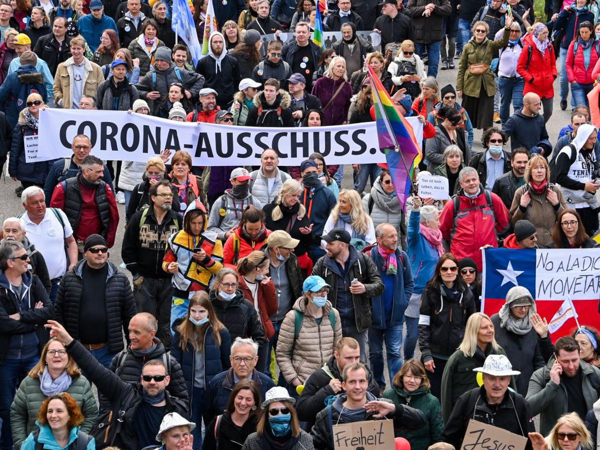 Coronavirus | Alemania: Miles de manifestantes protestan contra  restricciones por el COVID-19 | FOTOS NNDC | MUNDO | GESTIÓN