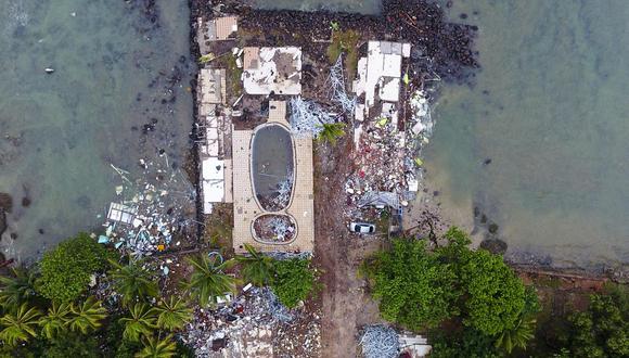 Tsunami en Indonesia. (Foto: Bloomberg).