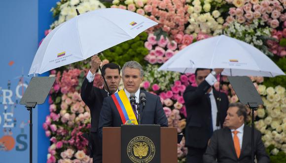 Iván Duque. (Foto: AFP).