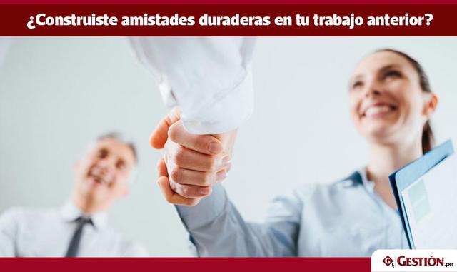 FOTO 6| A las personas generalmente les lleva tiempo construir relaciones interpersonales y tener una amistad duradera en el trabajo “es una señal de inteligencia emocional”, asevera Alvarez. Además, demuestra que las conexiones humanas y las personas son