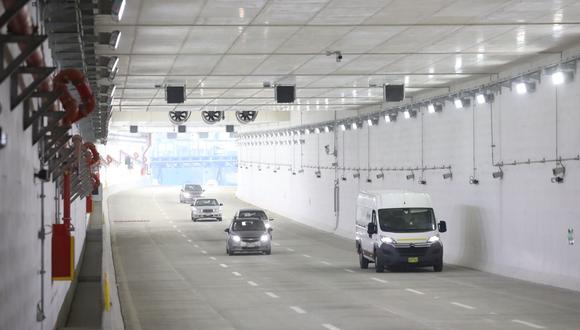 Lamsac indicó que el sistema de monitoreo del túnel cuenta con el sustento técnico necesario para garantizar la seguridad estructural y adecuado funcionamiento durante la vida útil de dicha infraestructura. (Foto: MML)