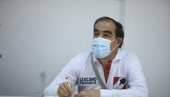 Lescano lidera intención de voto a un mes de las elecciones. (Foto: El Comercio)