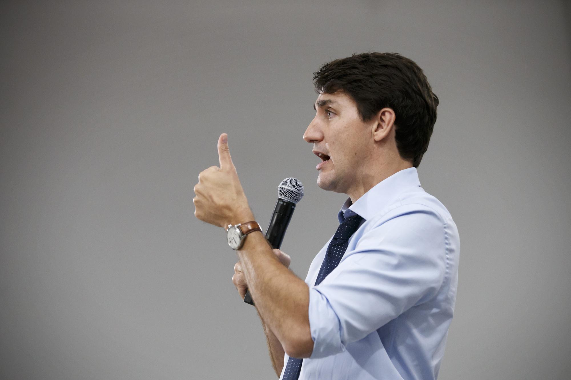 Justin Trudeau. (Foto: Bloomberg).