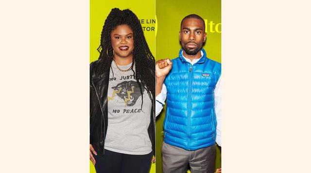 Johnetta Elzie y DeRay Mckesson. Activistas y fundadores de la página WeTheProtesters.org donde reivindican la lucha contra el racismo por parte de las fuerzas de seguridad. Su contribución en Twitter o Instagram los han convertido en dos de las personas 