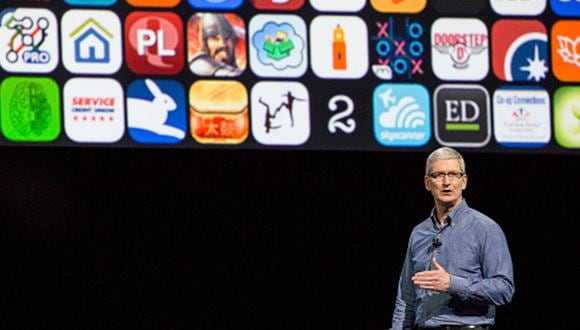 El CEO de Apple, Tim Cook, lamentó en un memo que la compañía, que era conocida por su secretismo, se había vuelto más lengua suelta. El documento fue filtrado inmediatamente. (Foto: Getty Images)