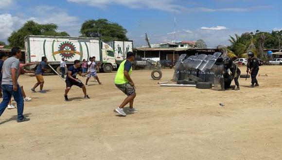 Agentes policiales reforzarán seguridad en la ciudad de Tumbes y en la frontera con Ecuador. (Foto: Andina)