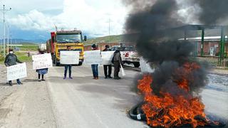 Las Bambas no envía cobre a puerto por bloqueo de vía