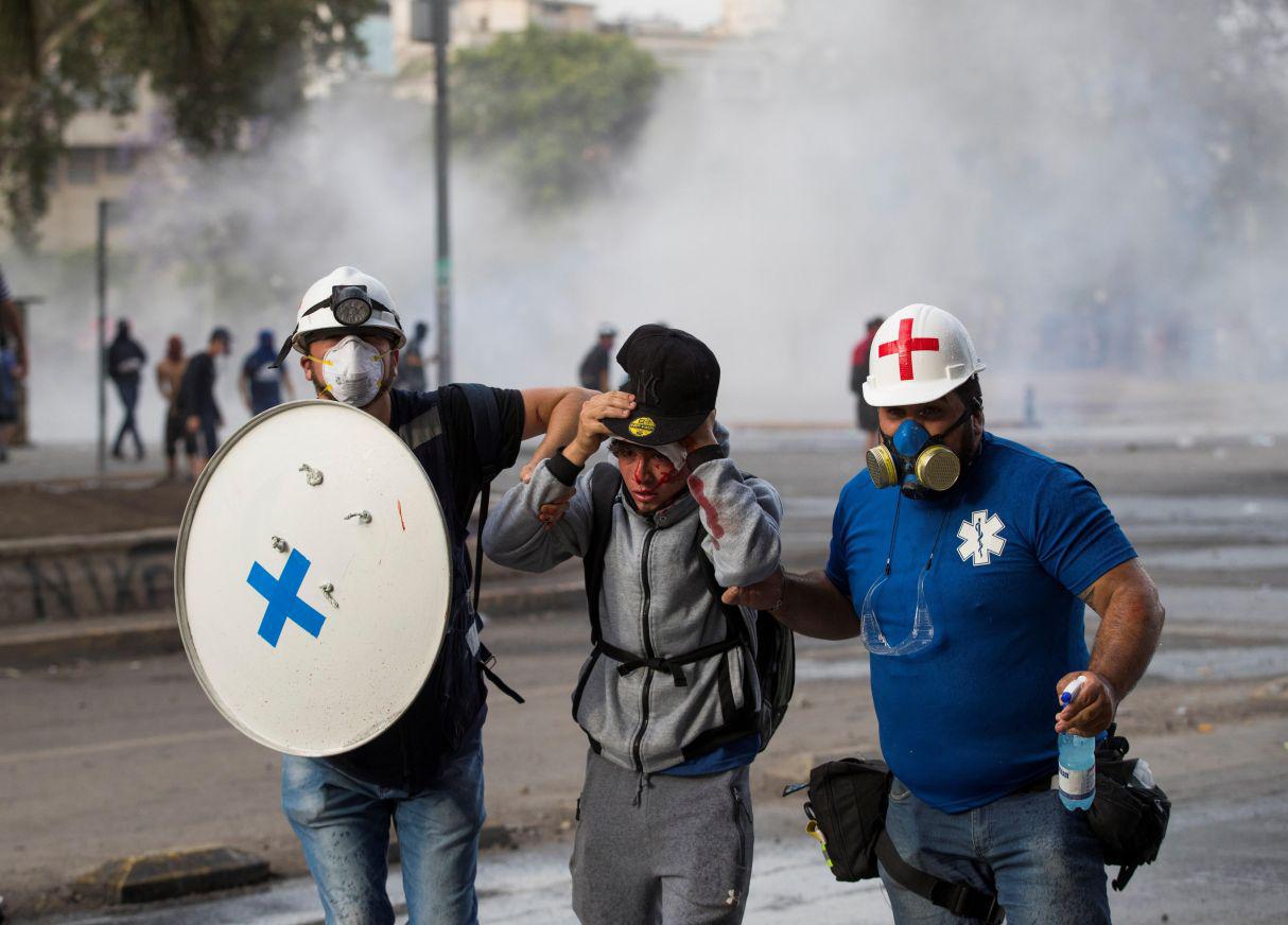 La CIDH inició este lunes su misión en Chile y recibió a representantes de unas 50 organizaciones de la sociedad civil para recabar información sobre vulneraciones a los derechos humanos en el contexto de las protestas sociales. (Foto: EFE)