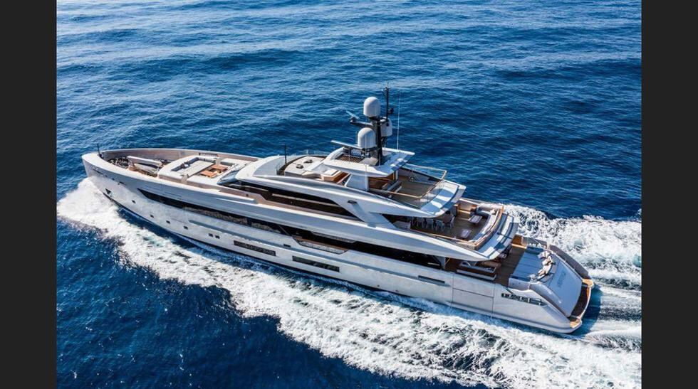El super yate &quot;Vertige&quot; de Tankoa Yachts está listo para su lanzamiento durante el Salón de Yates Monaco 2017. (Foto: Megaricos)