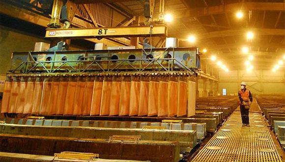 Producción de cobre crecerá 12.7% este año y sumará 2.3 millones de toneladas métricas este año, estima BBVA Research.  (Foto: Agencia Andina)