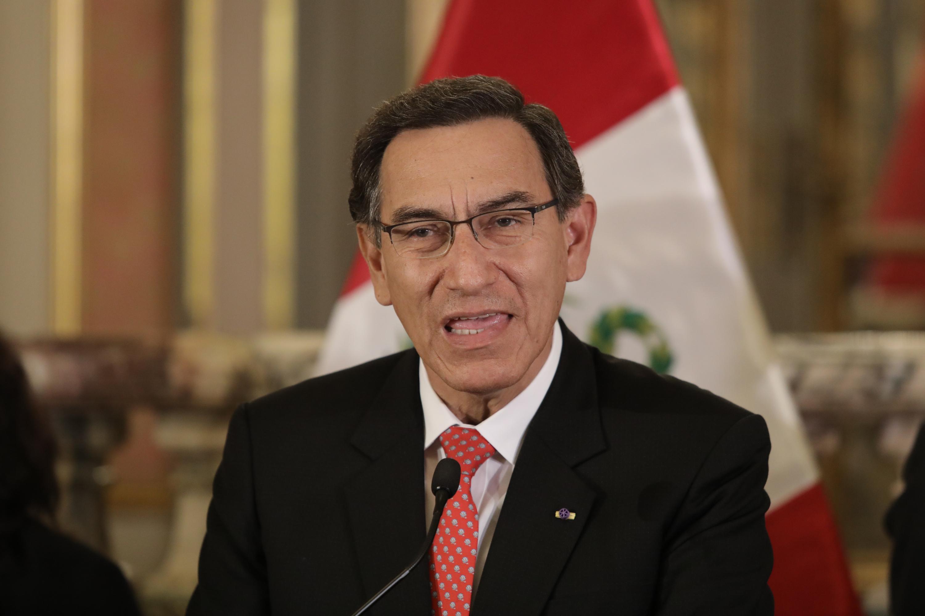 Martín Vizcarra indicó que se encuentra a favor de los proyectos de inversión privada pero que tengan el respaldo de la población. (Foto: Anthony Niño de Guzmán / GEC)