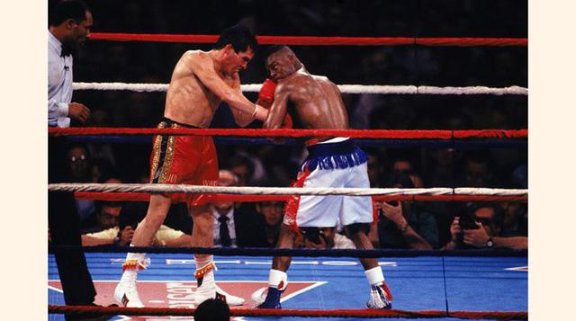 9. Julio César Chávez vs. Meldrick Taylor. Celebrada el 17 de marzo de 1990, pasó a la historia por su agónico desenlace. Chávez logró noquear a Taylor, quien ganaba con claridad en los puntos, a sólo 2 segundos de la finalización del último asalto de la 