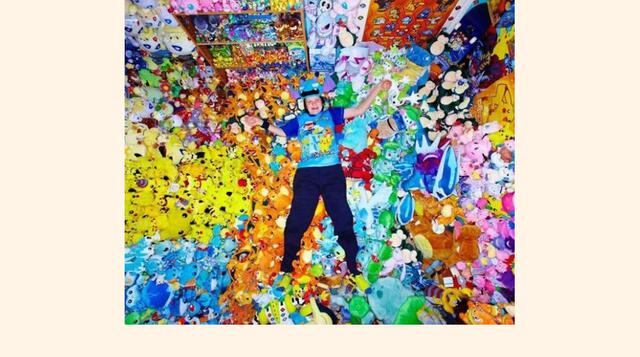 Objetos de Pokémon. Lisa ‘Pokémon’ Courtney, como se hace llamar, tiene más de 12,000 artículos del anime. (Foto: loquenosabias)