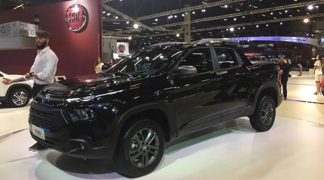 Fiat presentó su camioneta pickup Toro, la más vendida entre las pickup en Brasil. (Foto: Ricardo Montero).