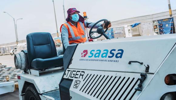 Servicios Aeroportuarios Andinos S.A. (SAASA) expande sus operaciones. (Foto: SAASA)