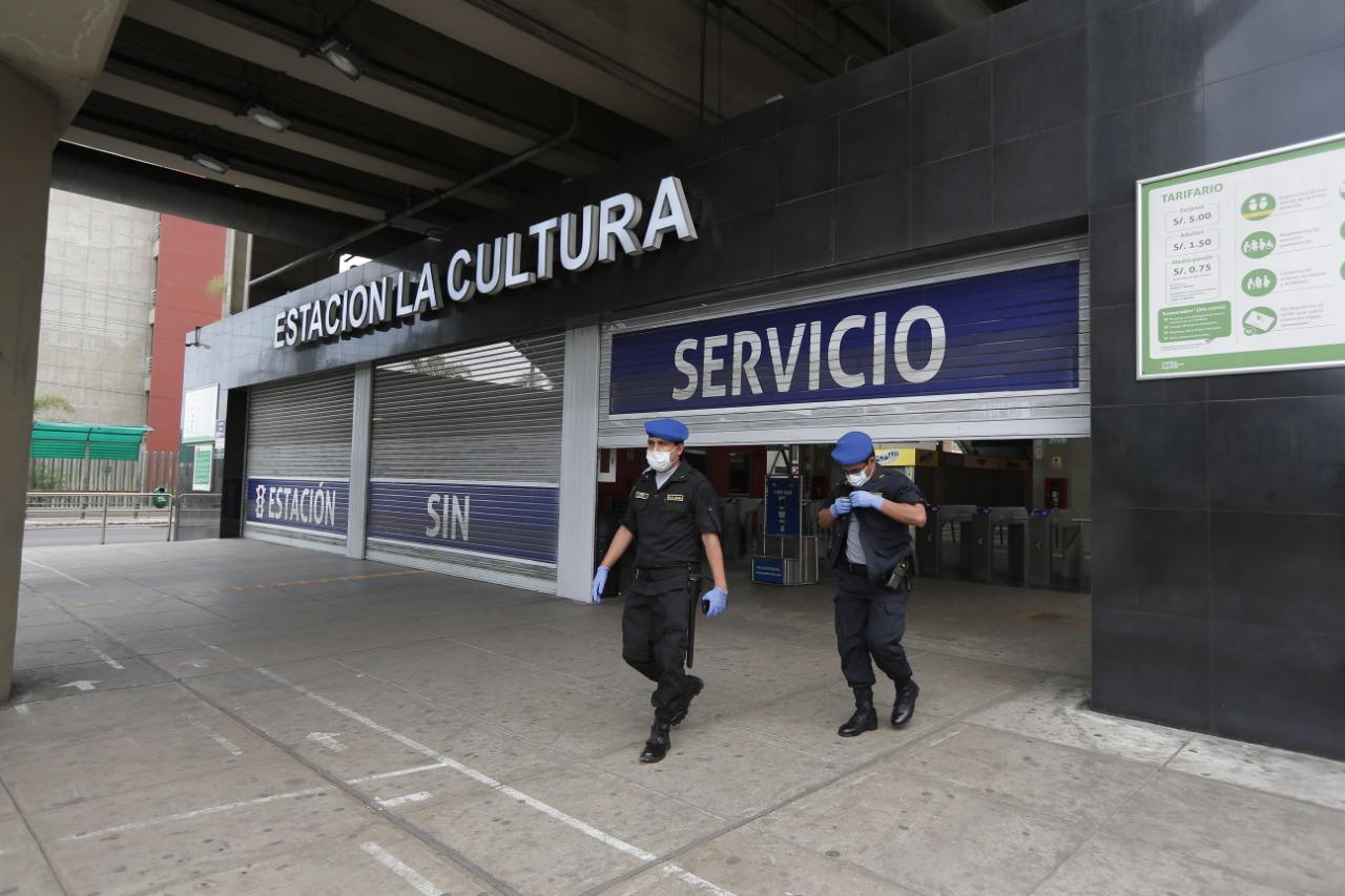 La Línea 1 del Metro de Lima informó este sábado el horario de atención para los domingos 19 y 26 de abril. (Foto: Francisco Neyra/GEC)